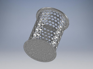 Pencil cup holder- Autodesk Inventor 3D Modelo de impresión 3D