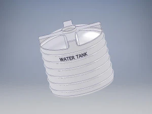 Water Tank 3D Model