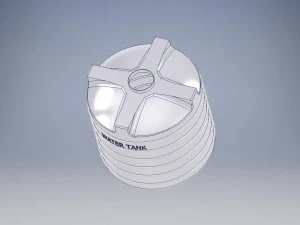 Water Tank 3D Model