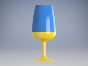Wine glass 3Dモデル
