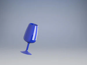 Wine glass 3D Model