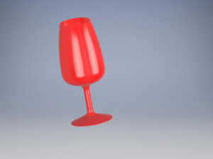 Wine glass 3Dモデル