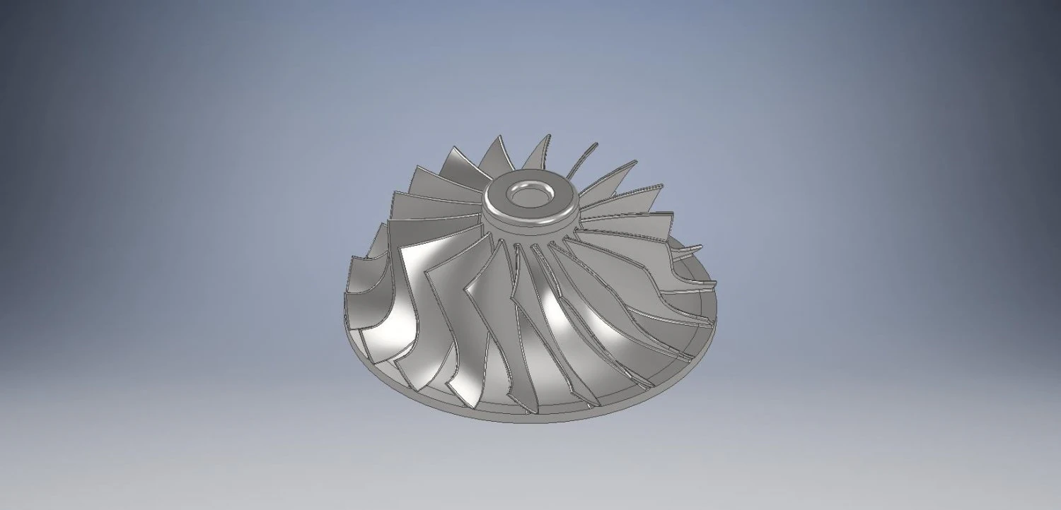 Impeller 3D Model .c4d .max .obj .3ds .fbx .stl .blend 