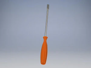Screwdriver - Inventor 3D Model