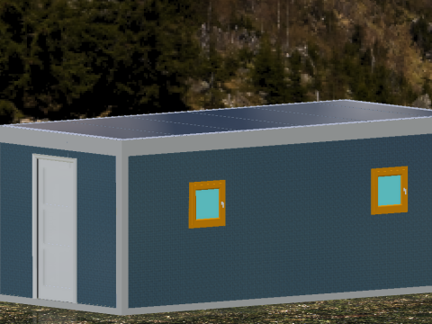 Autodesk Inventor Container Office Modèle 3D