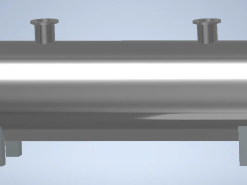 Autodesk Inventor Tank 3D Model