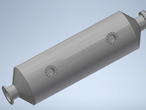 Autodesk Inventor Tank 3D Model