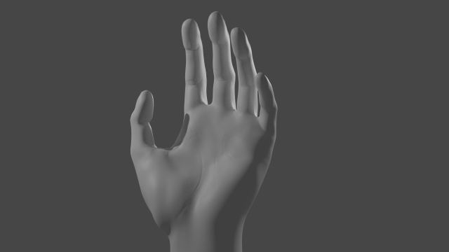 Hand Modelo 3D .c4d .max .obj .3ds .fbx .stl .blend 