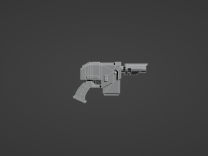 Accatran MG Variant Heavy Laspistol 3Dモデル