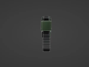 Accatran MG Variant Heavy Laspistol 3D Model