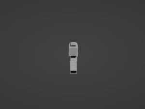 Accatran MG Variant Heavy Laspistol 3D Model