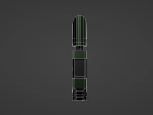 Accatran MG Variant Heavy Laspistol 3D Model