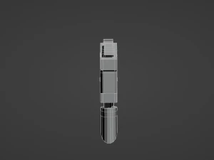 Accatran MG Variant Heavy Laspistol 3D Model