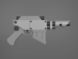 Voss Pattern Hellpistol 3D Modell