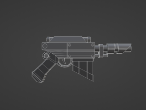 Voss Pattern Hellpistol 3D Model
