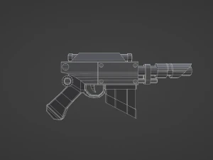 Voss Pattern Hellpistol 3D Modell