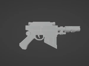 Voss Pattern Hellpistol 3D Modell