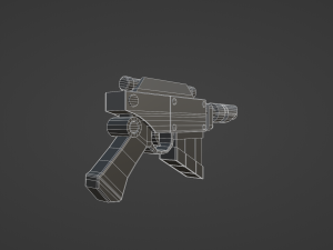 Voss Pattern Hellpistol 3D Model