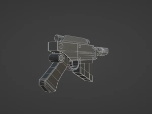 Voss Pattern Hellpistol 3D Modell