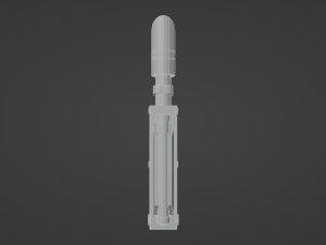 Voss Pattern Hellpistol 3D Model