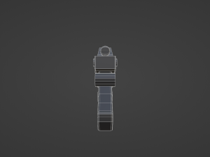 Voss Pattern Hellpistol 3D Model