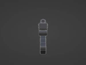 Voss Pattern Hellpistol 3D Modell