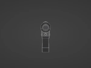 Voss Pattern Hellpistol 3D Modell