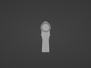 Voss Pattern Hellpistol 3D Model