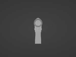 Voss Pattern Hellpistol 3D Modell