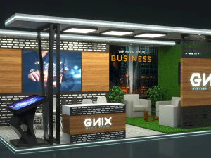 Booth Exhibition Stand Stall 3D Model