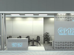 Booth Exhibition Stand Stall 3D Model