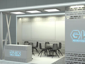 Booth Exhibition Stand Stall 3D Model