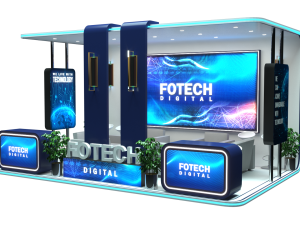 Exhibition Stall Model 3D Model
