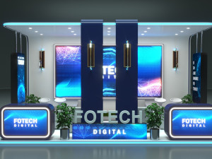 Exhibition Stall Model 3D Model
