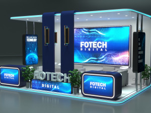 Exhibition Stall Model 3D Model
