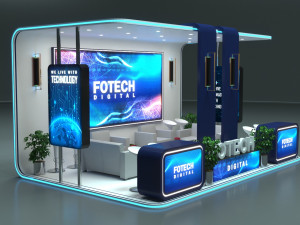 Exhibition Stall Model 3D Model