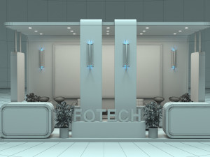 Exhibition Stall Model 3D Model