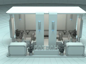 Exhibition Stall Model 3D Model