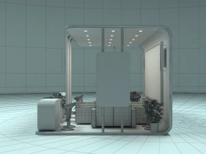 Exhibition Stall Model 3D Model