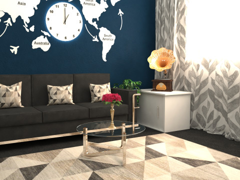 Room Interior 3D Модель