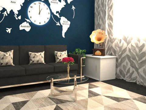 Room Interior 3D Model