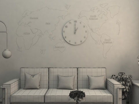 Room Interior 3D Модель