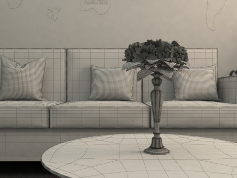 Room Interior 3D Модель