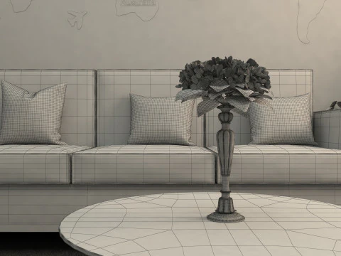 Room Interior 3D Model