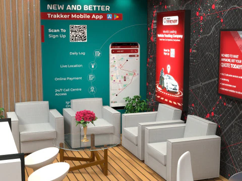 Exhibition Stand Stall 3D Model