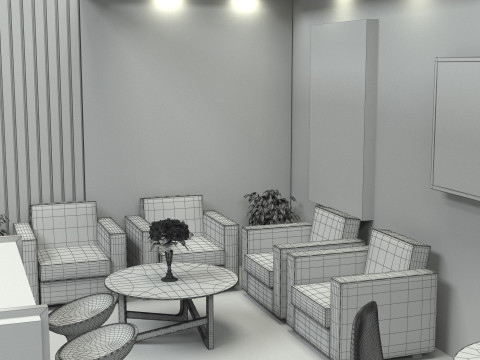 Exhibition Stand Stall 3D 模型