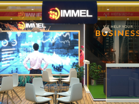 Exhibition Stand Stall 3D Model