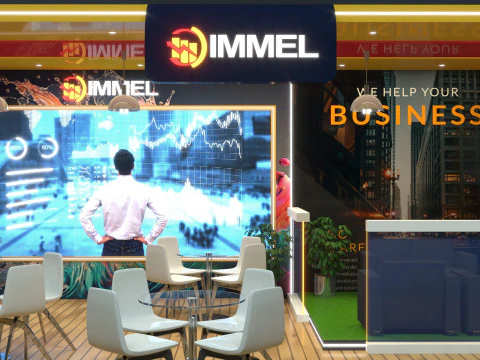 Exhibition Stand Stall 3D Model