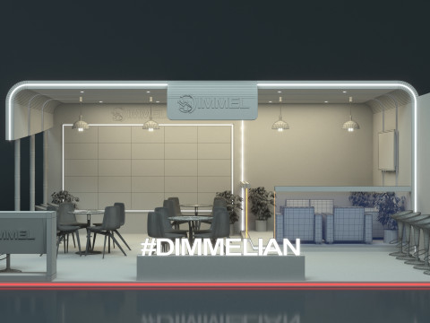 Exhibition Stand Stall 3D Model