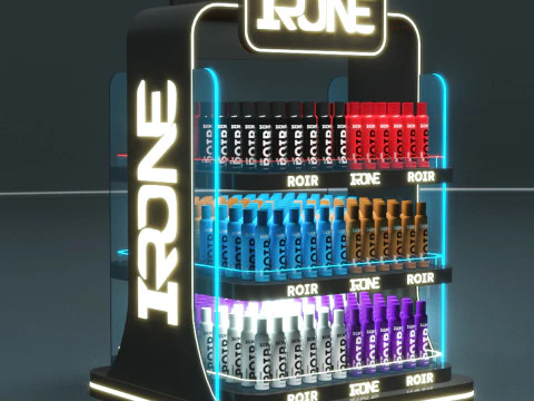 Супермаркет Продукт Шел 3D Модель